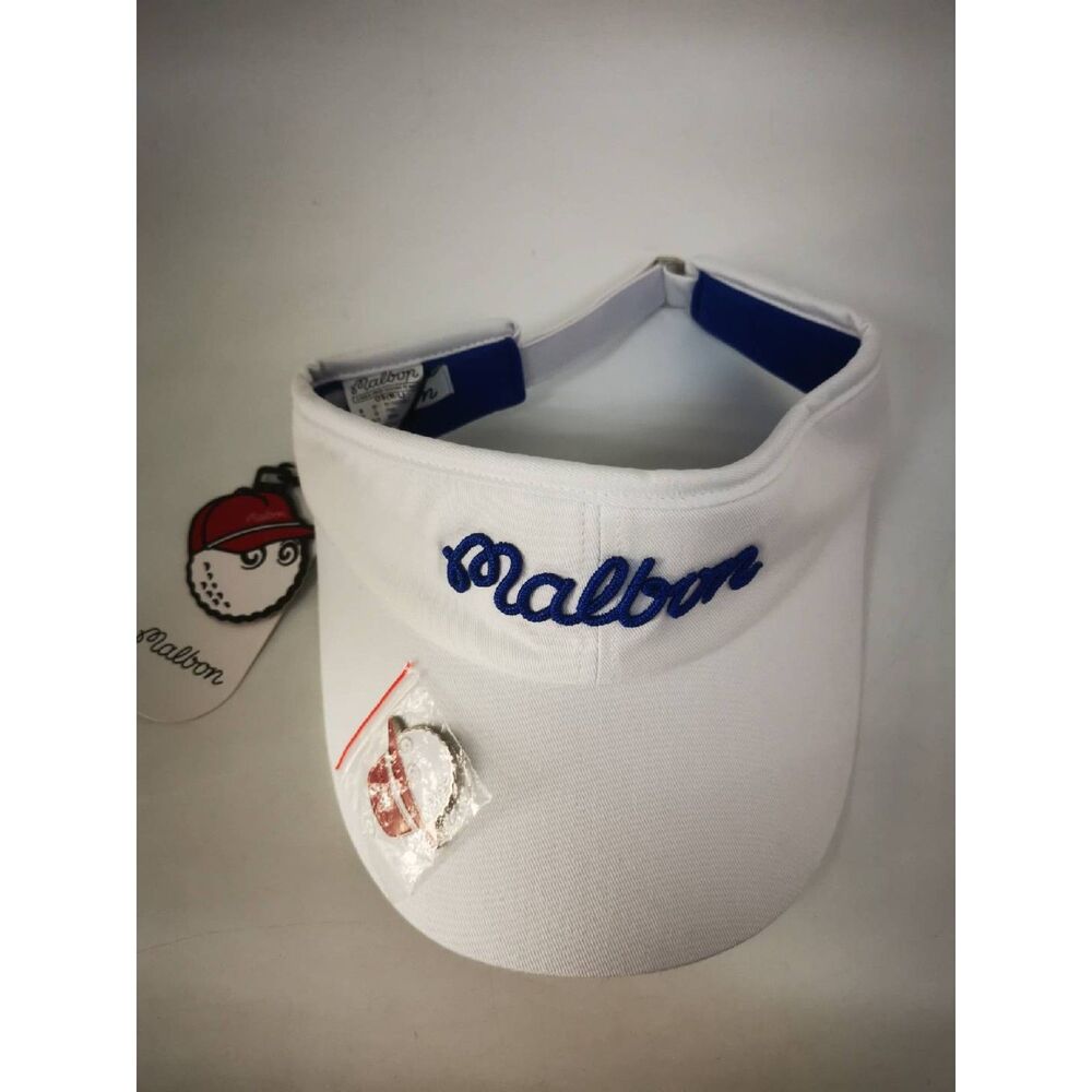 Malbon Golf Hats Outdoor Casual Sports Sun Caps White